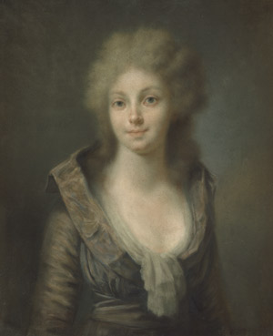 Lot 6379, Auction  102, Tischbein, Johann Friedrich August - zugeschrieben, Bildnis der Friederike Louise Wilhelmine von Preussen