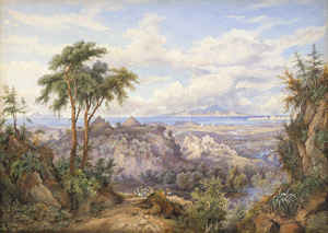 Lot 6425, Auction  102, Englisch, um 1840. Ansicht von Troja