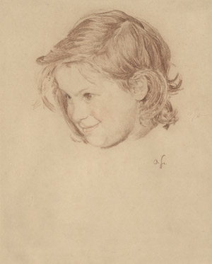 Lot 6444, Auction  102, Greiner, Otto, Bildnis eines jungen Mädchens