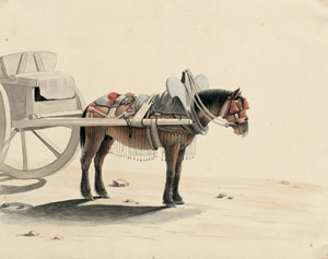Lot 6531, Auction  102, Vernet, Carle - zugeschrieben, Ein Pferd vor einem Wagen