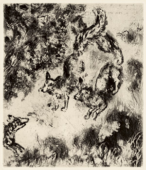 Lot 7058, Auction  102, Chagall, Marc, Les Fables de la Fontaine