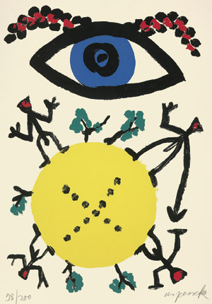 Lot 7359, Auction  102, Penck, A. R., Figuren und Auge