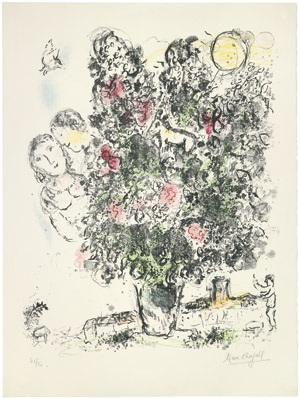 Lot 8123, Auction  102, Chagall, Marc, Le Bouquet Claire