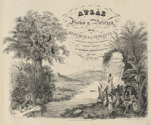 Lot 45, Auction  103, Codazzi, Giovanni Battista Agostino, Atlas físico y político de la República de Venezuela, 1840