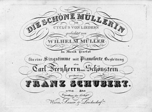 Lot 557, Auction  103, Schubert, Franz, Die schöne Müllerin 