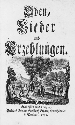 Lot 2167, Auction  103, Huber, J. L., Oden, Lieder und Erzehlungen. 