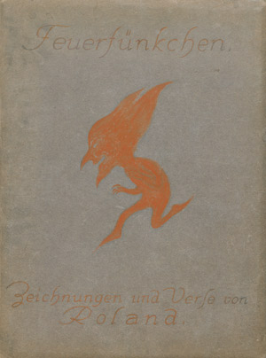 Lot 2472, Auction  103, Roland, Feuerfünkchen. Kinderbuch-Originalentwurf mit Aquarellen