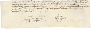 Lot 2699, Auction  103, Ernst der Bekenner, Herzog von Braunschweig, Signatur 1538, gemeinsam mit seinem Bruder