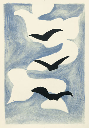 Lot 3086, Auction  103, Elgar, Frank und Braque, Georges - Illustr., Résurrection de l'oiseau