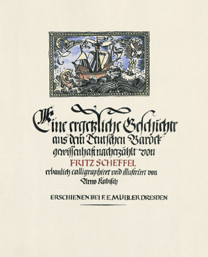 Lot 3157, Auction  103, De Coster, Charles. und Kabisch, Arno - Illustr., Halewijn + Fritz Scheffel. 
