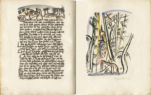 Lot 3493, Auction  103, Janthur, Richard, Die Gazelle (mit kolor. Illustrationen)