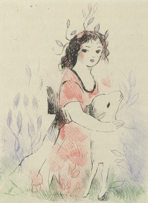 Lot 3563, Auction  103, Jouhandeau, Marcel und Laurencin, Marie - Illustr., Petit bestiaire (Illustr.: M. Laurencin)