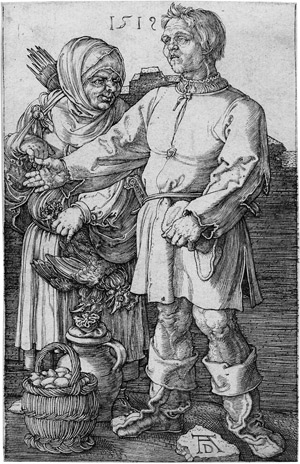 Lot 5081, Auction  103, Dürer, Albrecht, Der Marktbauer und sein Weib