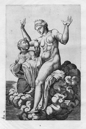 Lot 5243, Auction  103, Suavius, Lambert, Psyche überreicht Venus die Vase
