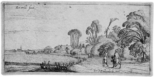 Lot 5251, Auction  103, Velde, Esaias van de, Landschaft mit einem Reiter und einem Wanderer