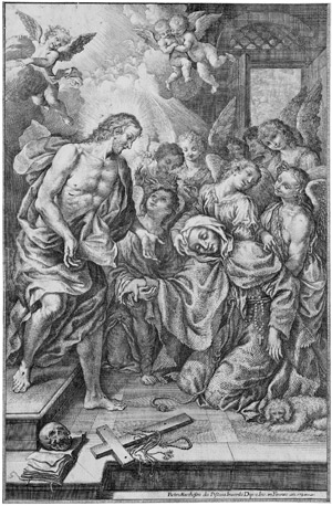 Lot 5346a, Auction  103, Marchesini, Pietro, Christus erscheint der hl. Margareta von Cortona