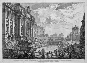 Lot 5359, Auction  103, Piranesi, Giovanni Battista, Veduta della vasta Fontana di Trevi