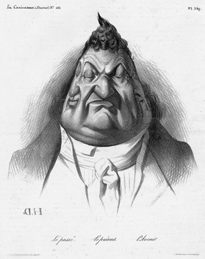 Lot 5444, Auction  103, Daumier, Honoré, Le passé. Le présent. lAvenir.