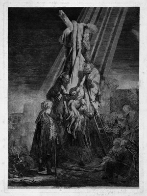 Lot 5769, Auction  103, Rembrandt Harmensz. van Rijn, Die große Kreuzabnahme