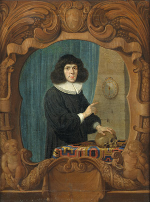 Lot 6020, Auction  103, Roos, Johann Heinrich, Porträt des Johann Balthasar Ritter d. J. (1645-1719), Reformprediger in Frankfurt