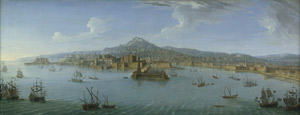 Lot 6037, Auction  103, Joli, Antonio, Blick auf Neapel