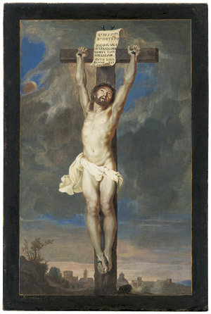 Lot 6203, Auction  103, Cabbaey, Michiel, Christus am Kreuz