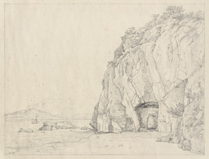 Lot 6459, Auction  103, Reinhold, Heinrich, Die Küste bei Sorrent mit Blick auf den Vesuv