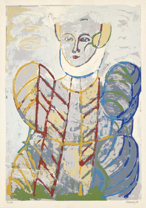 Lot 7026, Auction  103, Berrocal, Miguel, Bildnis einer Frau