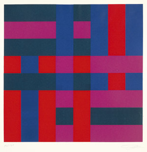 Lot 7275, Auction  103, Lohse, Richard-Paul, Rhythmus in vier Farben