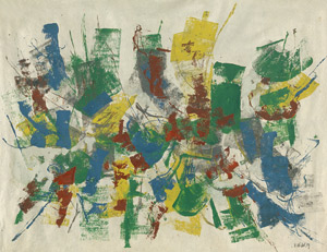 Lot 7480, Auction  103, Wicht, John G.F. von, Abstrakte Komposition