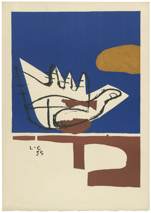 Lot 8156, Auction  103, Le Corbusier, La main ouverte