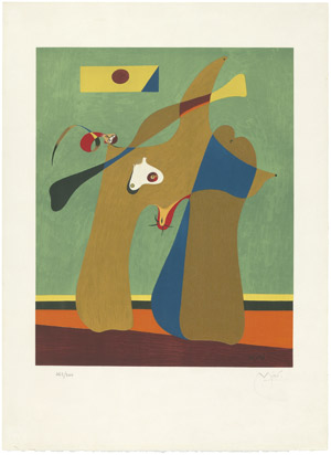 Lot 8187, Auction  103, Miró, Joan, nach. Une femme
