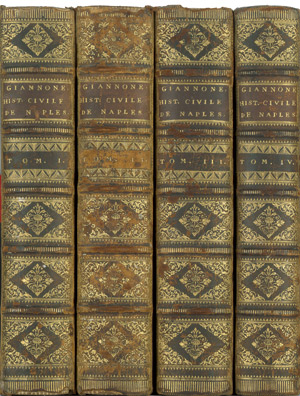 Lot 137, Auction  104, Giannone, Pietro, Histoire civile du royaume de Naples. Den Haag 1742