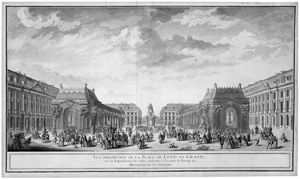 Lot 183, Auction  104, Place Vendôme, Vue-perspective de la place de Louis le Grand.