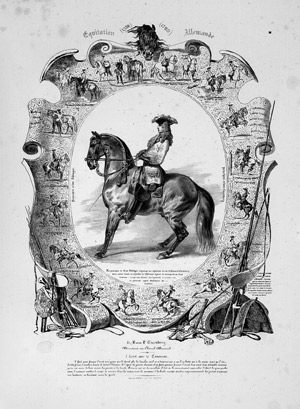 Lot 475, Auction  104, Aubry, Charles, Histoire pittoresque de l'équitation. Paris 1833