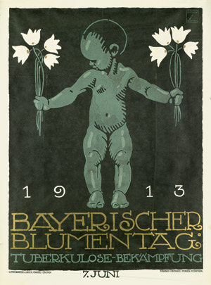 Lot 823, Auction  104, Hohlwein, Ludwig, Bayerischer Blumentag. München 1913