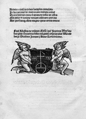Lot 1084, Auction  104, Scheuerl, Christoph, Epistolia D. Schwrli ad Charitatem Pirchameram. Nürnberg, Joannes Weyssenburgius, 20. I. 1513