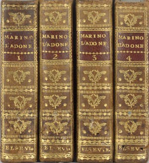 Lot 1857, Auction  104, Marino, Giovanni Battista, L'Adone poema del Cavalier Marino