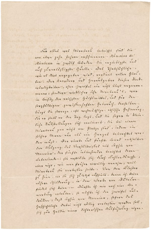 Lot 2651, Auction  104, Varnhagen von Ense, Karl August, Brief 1853