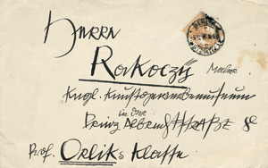 Lot 2827, Auction  104, Grosz, George, Brief 1917 an Joachim Ragoczy