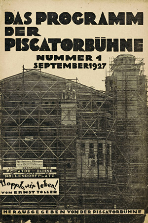 Lot 3577, Auction  104, Piscatorbühne, Programm Nummer 1. Berlin September 1927