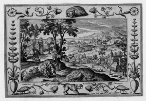 Lot 5056, Auction  104, Collaert, Adriaen, Landschaften mit Szenen des Alten und des Neuen Testaments