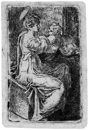 Lot 5192, Auction  104, Parmigianino, Francesco, Madonna mit dem Kind