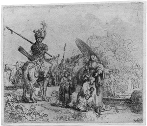 Lot 5223, Auction  104, Rembrandt Harmensz. van Rijn, Die Taufe des Kämmerers
