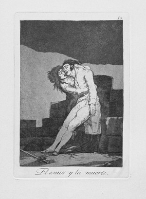 Lot 5335, Auction  104, Goya, Francisco de, El amor y la muerte