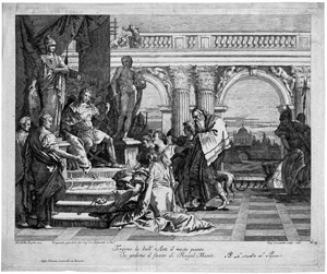 Lot 5355, Auction  104, Leonardis, Giacomo, Maecenas stellt Kaiser Augustus die Bildeneden Künste vor