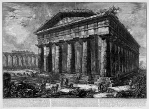 Lot 5392, Auction  104, Piranesi, Giovanni Battista, Vue du Temple de Neptune