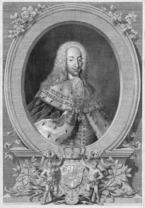 Lot 5398, Auction  104, Pitteri, Giovanni Marco, Portrait des dänischen Königs Christian VI. 