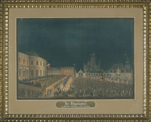 Lot 5469, Auction  104, Franz, B., Die Illumination am Abend der 4. Säkularfeier am 24. Juni 1840