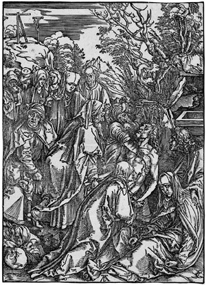 Lot 5633, Auction  104, Dürer, Albrecht, Die Grablegung Christi